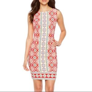 🎉 R&K ORIGINALS🎉PRINTED SHEATH DRESS🎉